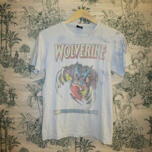 Wolverine Comic Blue Graphic Tee- Super Soft